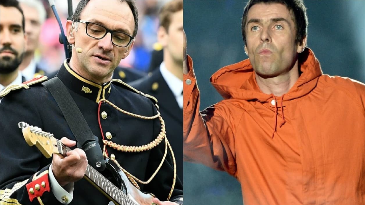 Liam Gallagher n'a pas vraiment apprécié la reprise de "Don't Look Back in Anger" par la Garde Républicaine avant le match France-Angleterre au Stade de France Liam Gallagher n'a pas vraiment apprécié la reprise de "Don't Look Back in Anger" par la Garde Républicaine avant le match France-Angleterre au Stade de France