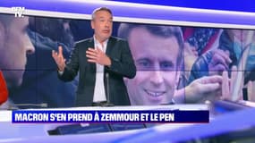 L’édito de Matthieu Croissandeau : Macron s'en prend à Zémmour et Le Pen - 01/04 