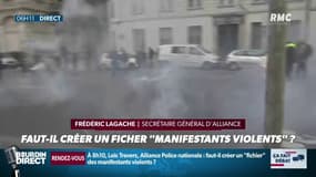 Faut-il créer un fichier "manifestants violents"? Ça fait débat