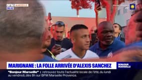 OM: la folle arrivée d'Alexis Sanchez à l'aéroport de Marignane