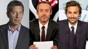 Michel Cymes, Yann Barthès et Bertrand Chameroy