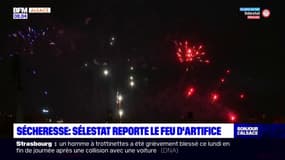 Sécheresse: Sélestat reporte son feu d'artifice