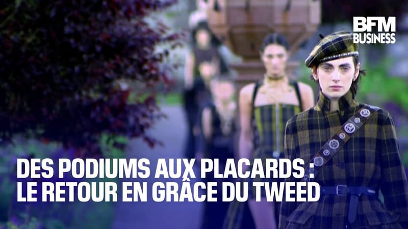 Des podiums aux placards : le retour en grâce du tweed