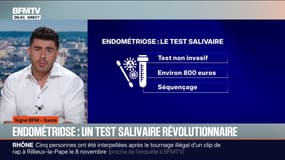 SIGNÉ BFM - Pour détecter l'endométriose, un nouveau test salivaire arrive en France pour accélérer le dépistage de la maladie