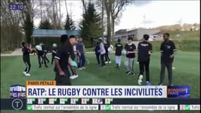 Paris: quand la RATP utilise le rugby pour lutter contre les incivilités