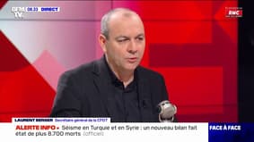 Mobilisation contre la réforme des retraites: Laurent Berger reconnaît "une baisse" par rapport au 31 janvier