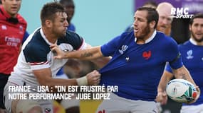 Mondial rugby : "On est frustré par notre performance" juge Camille Lopez