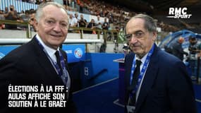 Élections à la FFF : Aulas affiche son soutien à Le Graët