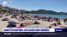 Saint-Cyr-sur-Mer: les plages étaient bondées ce week-end