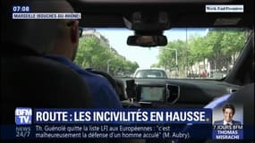 Sur la route, les incivilités en hausse