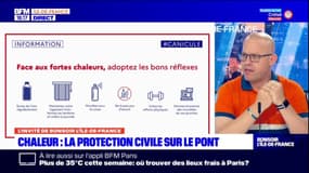 Ile-de-France: face à la chaleur, les bénévoles de la protection civile de Paris sont sur le qui-vive