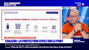 Ile-de-France: face à la chaleur, les bénévoles de la protection civile de Paris sont sur le qui-vive