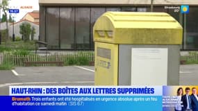 Haut-Rhin: les boîtes aux lettres jaunes de La Poste disparaissent