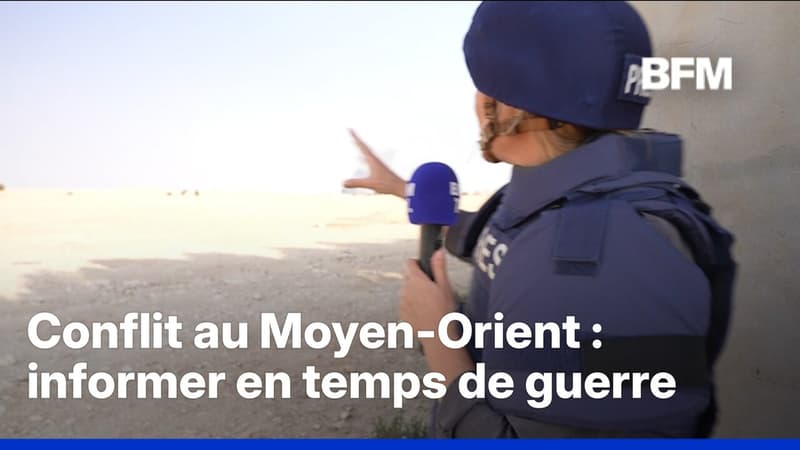 Conflit au Moyen-Orient: informer en temps de guerre