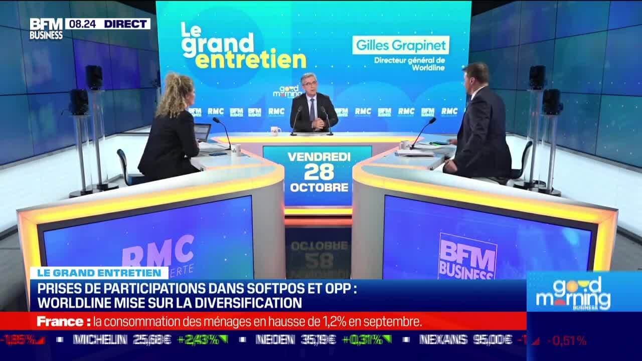 Gilles (Worldline) Worldline engrange une croissance