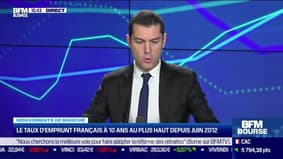 Alexandre Baradez (IG) : Le taux d'emprunt français à 10 ans au plus haut depuis juin 2012 - 26/09