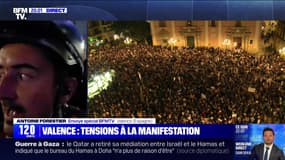 Valence : Tensions à la manifestation  - 09/11