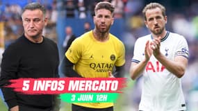 Ramos, Blanc, Galtier ... Les 5 infos mercato du 3 juin (12h)
