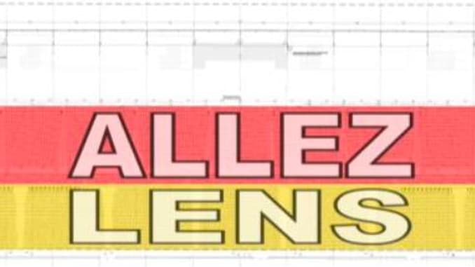 Le tifo qui aurait dû être exposé dans les tribunes du RC Lens Le tifo qui aurait dû être exposé dans les tribunes du RC Lens