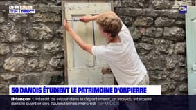 Hautes-Alpes: cinquante étudiants danois étudient le patrimoine d'Orpierre