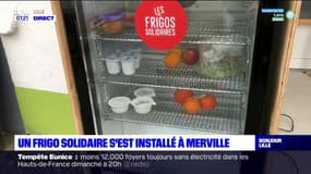 Nord: un frigo solidaire pour limiter le gaspillage et aider les plus démunis à Merville