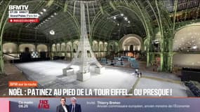 Au cœur de la plus grande patinoire indoor du monde, celle du Grand Palais