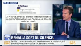 Ce que dit Alexandre Benalla dans son entretien au Monde