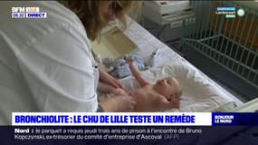 Épidémie de bronchiolite: le CHU de Lille teste un remède