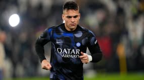 Lautaro Martinez avec l'Inter, le 16 février 2025
