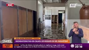 Inondations Pas-de-Calais : les risques de gel inquiètent