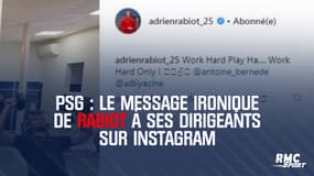 PSG : Le message ironique de Rabiot à ses dirigeants sur Instagram