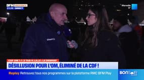 Coupe de France: après l'élimination de l'OM, "la frustration" des supporteurs