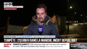Tempête Goretti: nuit très agitée dans la Manche avec des vents violents à près de 150km/h