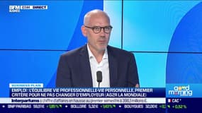 Denis Blanc (Ayming) : L'équilibre entre vie professionnelle et personnelle, premier critère pour ne pas changer d'employeur (AG2R La Mondiale) - 12/09
