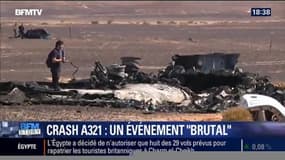 Crash de l'A321 en Egypte: Une boîte noire confirme le caractère "brutal et soudain" de l'accident