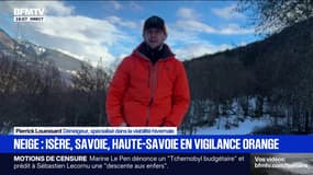 Neige: "Mon conseil aux automobilistes, c'est de ne pas essayer de continuer dès que la situation commence à bloquer", explique Pierrick Louessard, déneigeur