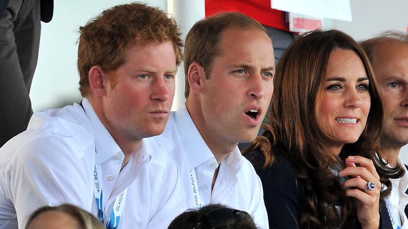 Harry, William et Kate le 28 juillet 2014
