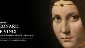 L'exposition Léonard de Vinci.