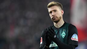 Mitchell Weiser avec le Werder Brême en 2023.