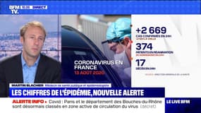 Les chiffres de l'épidémie, nouvelle alerte - 14/08