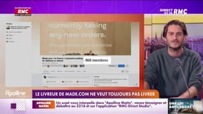 Une mise en demeure dans l'affaire de l'entreprise Made.com