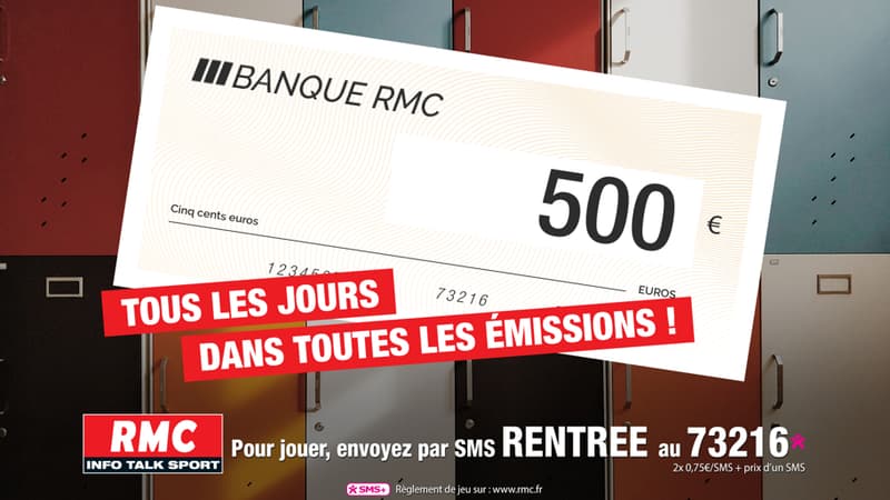 Prime de rentrée RMC