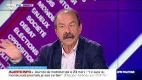 Philippe Martinez on the next day of mobilization against the pension reform: "There will be people next Thursday, I'm sure"