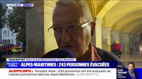 Ivan Mottet, maire de Saint-Martin-Vésubie: "On va fermer les routes par mesure de sécurité"