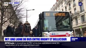 M7 : une nouvelle ligne de bus entre Irigny et Bellecour