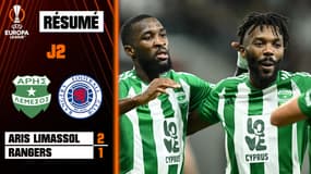 Résumé : Aris Limassol 2-1 Rangers - Ligue Europa (2e journée)