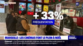 Marseille: les cinémas font le plein à Noël