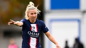 Jackie Groenen sous le maillot du PSG, en 2022.