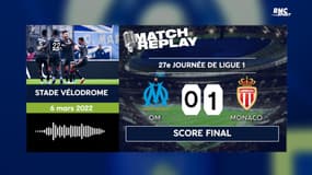 OM 0-1 Monaco : La défaite marseillaise avec les commentaires RMC