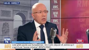 Éric Ciotti: "Il faut réhabiliter le réferendum. Mais, moi, je suis pour l'élection."